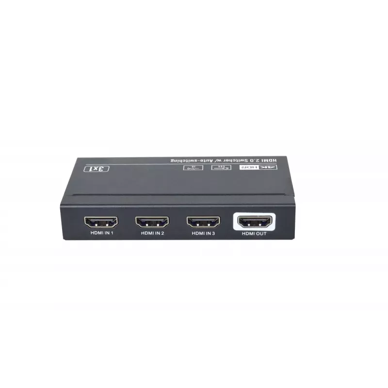 HDMI-videokytkin Vivolink VLSW131 3840x2160 60fps musta