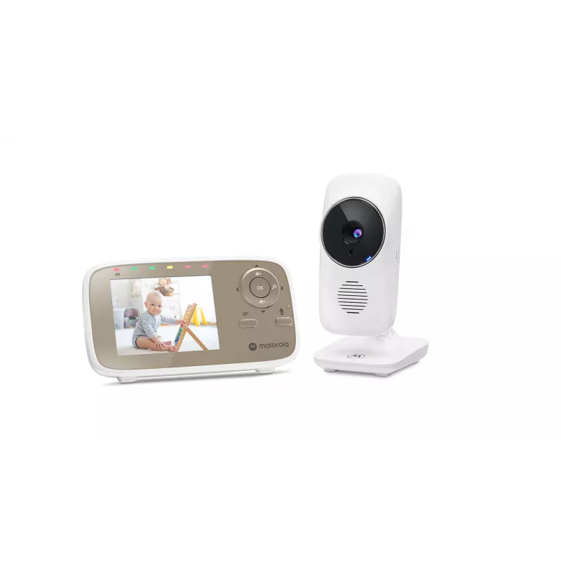 Motorola VM483 videovauvapuhelin 300 m FHSS kulta, valkoinen