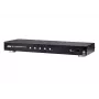 ATEN 4-porttinen True 4K HDMI -kytkin Dual, HDMI, metalli, musta, 60 Hz, 3 m, 3840 x 2160, 4096 x 2160