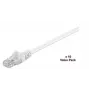 Microconnect V-UTP510WVP Cat5e U/UTP verkkokaapeli 10 m, valkoinen, 10 kpl:n pakkaus