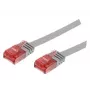 Microconnect V-UTP60025-FLAT verkkokaapeli harmaa 0,25 m Cat6 U/UTP (UTP)
