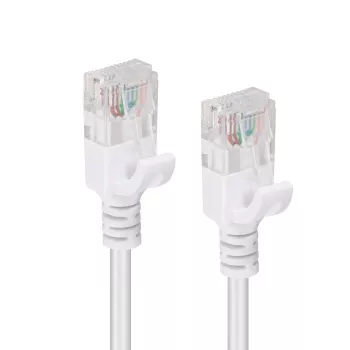 Microconnect V-UTP60025W-schlank verkkokaapeli valkoinen 0,25 m Cat6 U/UTP (UTP)