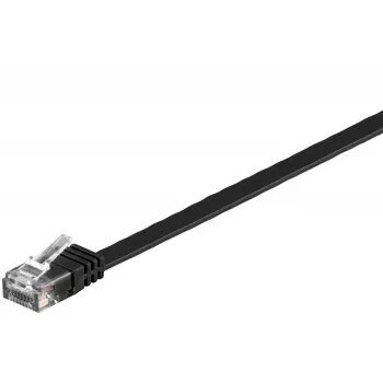Microconnect V-UTP6015S-FLAT verkkokaapeli musta 1,5 m Cat6 U/UTP (UTP)