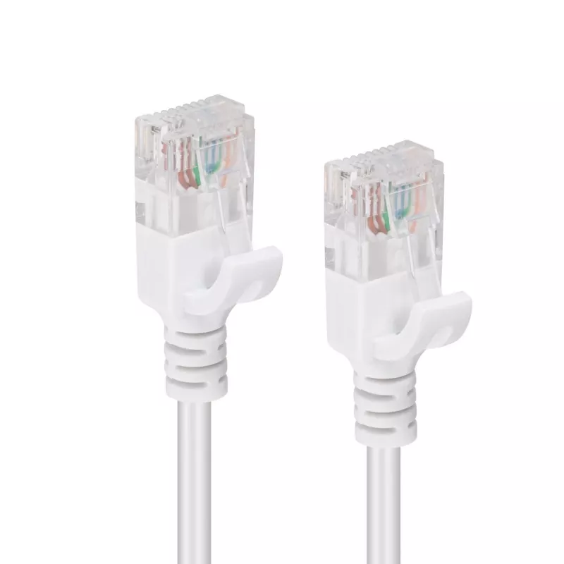 Microconnect V-UTP602W-schlank verkkokaapeli valkoinen 2 m Cat6 U/UTP (UTP)