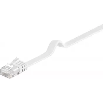 Microconnect V-UTP615W-FLAT verkkokaapeli valkoinen 15 m Cat6 U/UTP (UTP)