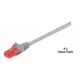 Microconnect V-UTP620VP Cat6 U/UTP verkkokaapeli, 20 m, harmaa, 4 kpl:n pakkaus