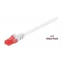 Microconnect V-UTP620WVP Cat6 U/UTP verkkokaapeli, 20 m, valkoinen, 4 kpl:n pakkaus