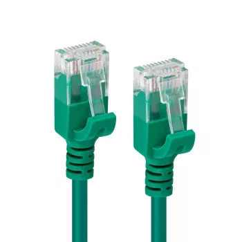 Microconnect V-UTP6A03G ohut verkkokaapeli vihreä 3 m Cat6a U/UTP (UTP)