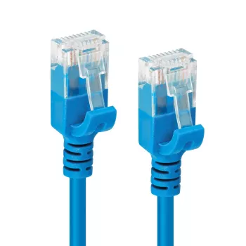 Microconnect V-UTP6A05B ohut verkkokaapeli sininen 5 m Cat6a U/UTP (UTP)