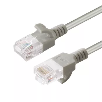 Microconnect V-UTP6A075 ohut verkkokaapeli harmaa 7,5 m Cat6a U/UTP (UTP)