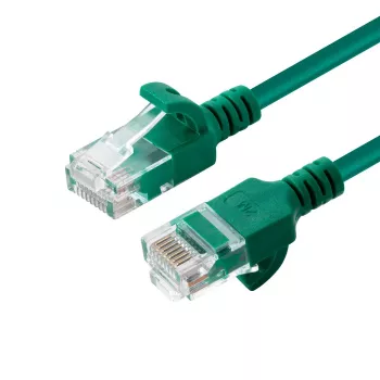 Microconnect V-UTP6A10G ohut verkkokaapeli vihreä 10 m Cat6a U/UTP (UTP)