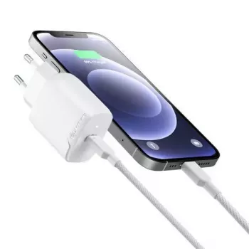 Sisälaturi ALOGIC WC1X20-EU älypuhelin 100-240V USB-C valkoinen