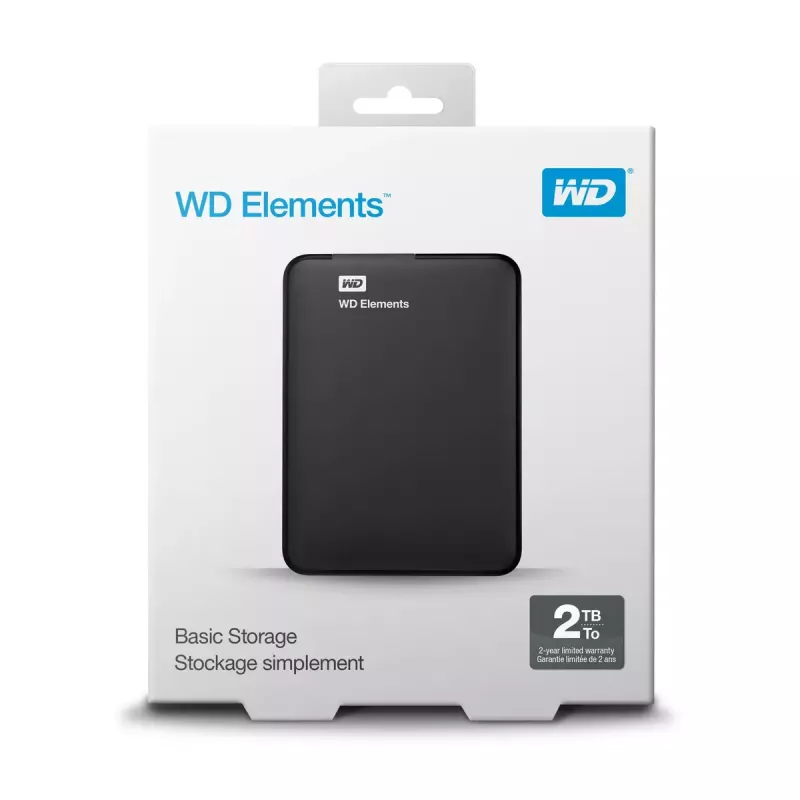 Ulkoinen kiintolevy Western Digital WD Elements 2 TB 2,5