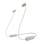 Sony WI-C100 kuulokkeet langattomat in-ear puhelut/musiikki Bluetooth beige