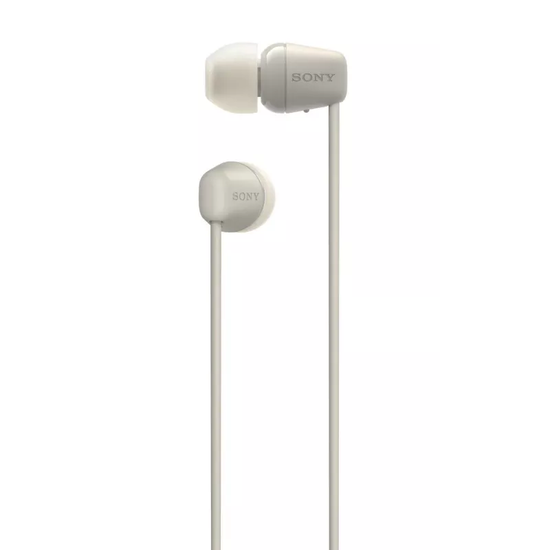 Sony WI-C100 kuulokkeet langattomat in-ear puhelut/musiikki Bluetooth beige