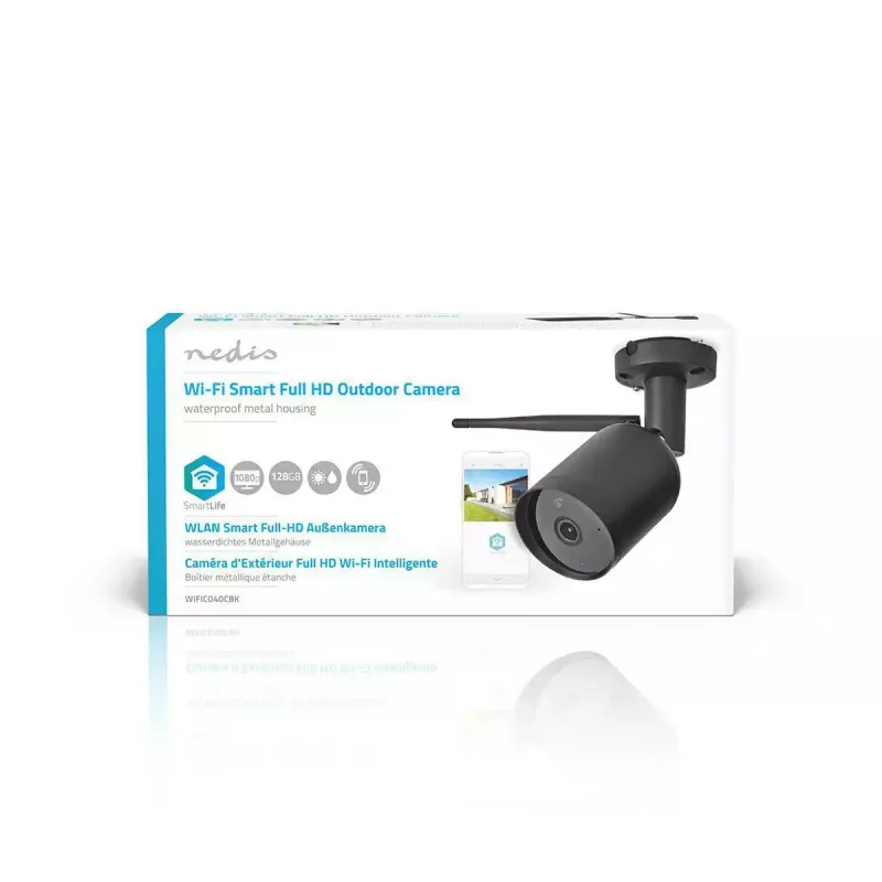 IP-valvontakamera Nedis WIFICO40CBK