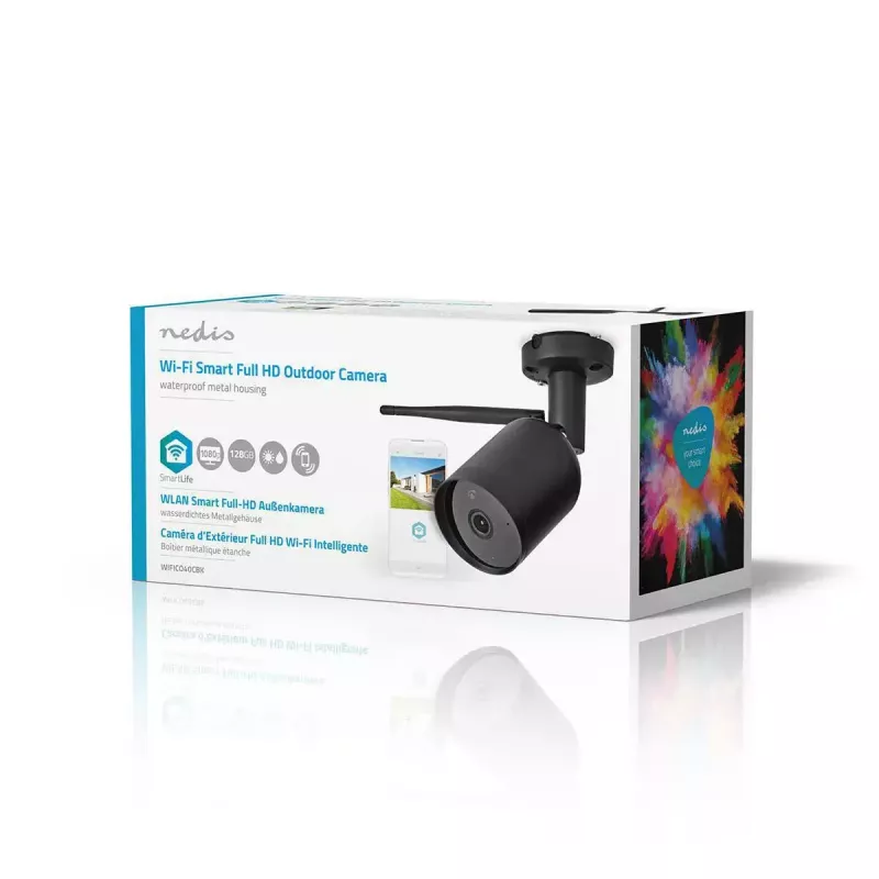 IP-valvontakamera Nedis WIFICO40CBK