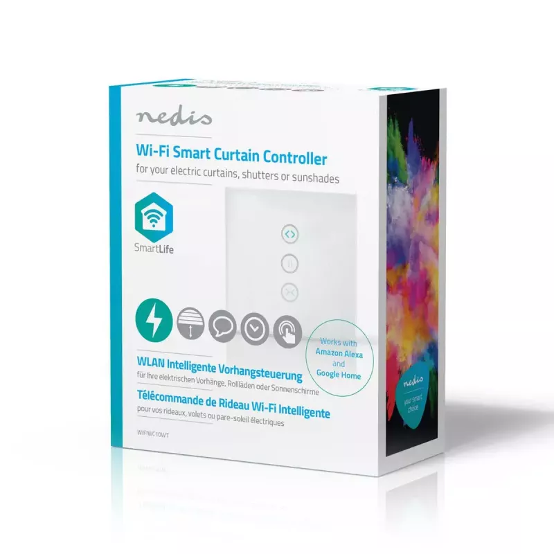 Seinäkiinnitteinen WWAN-lähetin Nedis WIFIWC10WT — langallinen ja langaton smart home -liitäntä