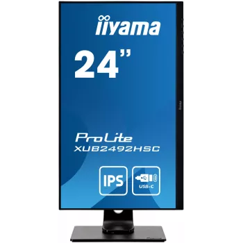 iiyama ProLite XUB2492HSC-B1 tietokonenäyttö 60,5 cm (23,8 tuuman) 1920 x 1080 pikseliä Full HD LCD musta