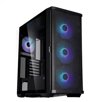 Zalman Z10 PLUS tietokonekotelo Midi Tower musta
