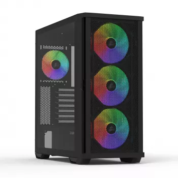 Zalman Z10 PLUS tietokonekotelo Midi Tower musta