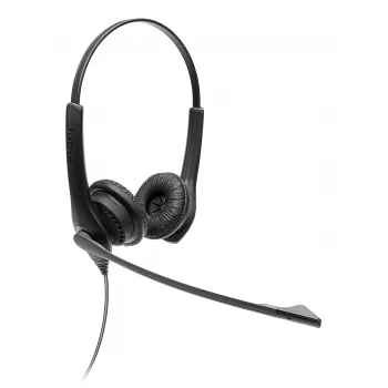 Jabra BIZ 1100 EDU DUO 3,5 mm, johdollinen, 80 - 20000 Hz, koulutus, 89 g, kuulokemikrofoni, musta