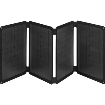 Sandberg aurinkolaturi 60W QC3.0+PD+DC monokristallinen musta