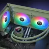 Nestjäähdytyssarja Thermaltake TH280 V2 ARGB vihreä 84,32 cfm 3,02 mmH2O