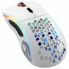 Glorious Gaming Glorious Model D Wireless - mattavalkoinen, oikeakätinen, RF Wireless, 19000 DPI, valkoinen