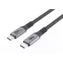 Microconnect USB3.2CC2 USB-kaapeli USB 3.2 Gen 2 (3.1 Gen 2) 2 m USB C musta