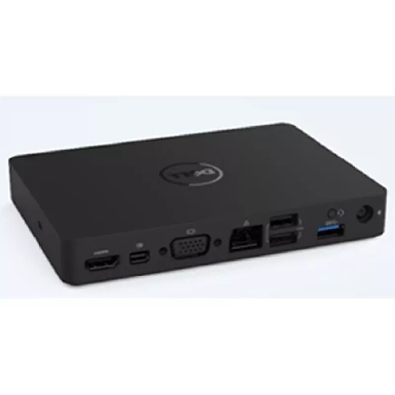DELL WD15 180W langallinen USB 3.2 Gen 1 (3.1 Gen 1) Type-C musta