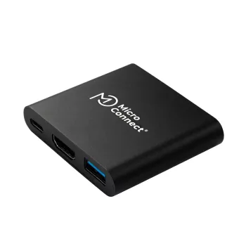 Microconnect MC-HUBAV1 kannettavan telakka/porttitoistin telakka valkoinen