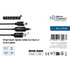 Microconnect MC-USB3.0AB20OP USB-kaapeli USB 3.2 Gen 2 (3.1 Gen 2) 20 m USB A USB B musta
