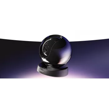 Imou Rex 3D 5MP-R1 H.265 Wi-Fi P&T kamera, IP-valvontakamera, sisäkäyttöön, langallinen & langaton, Amazon Alexa & Google Assistant, katto/seina/työpöytä, musta