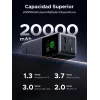 Ugreen 20000mAh 130W pikalataus varavirtalähde litium harmaa
