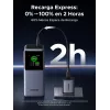Ugreen 20000mAh 130W pikalataus varavirtalähde litium harmaa