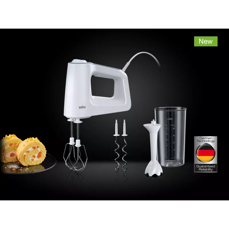 Braun MultiMix 3 käsivatkain 500 W valkoinen