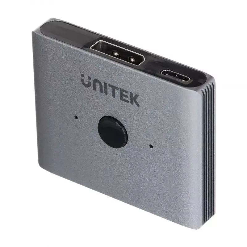 Unitek kaksisuuntainen kytkin DP 1.4 8K 2-in-1 (MPN V1609A)