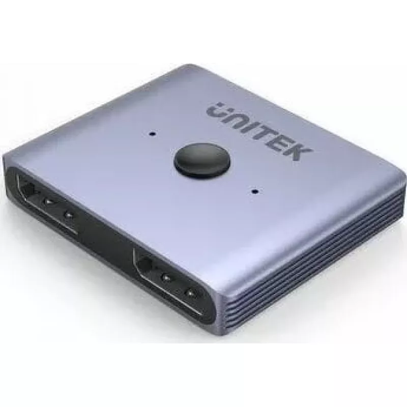 Unitek kaksisuuntainen kytkin DP 1.4 8K 2-in-1 (MPN V1609A)