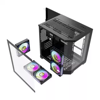 Tietokonekotelo Darkflash FT350 ATX musta