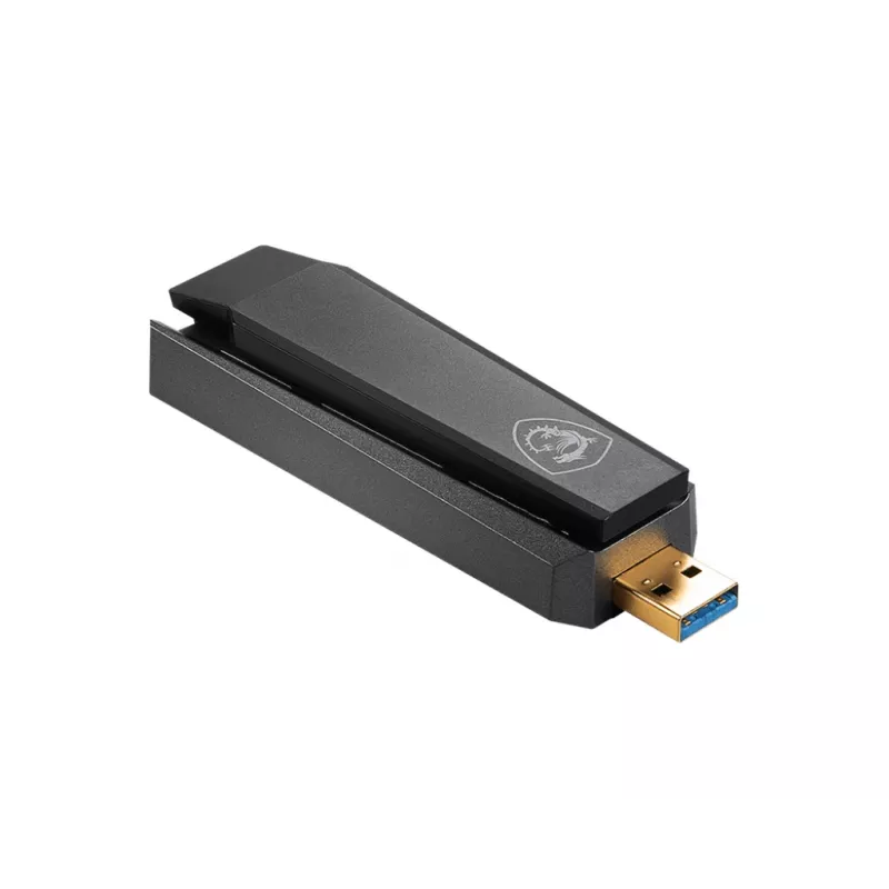 WiFi-USB-adapteri MSI AX1800 USB 2.0 Type-A langaton 2,4 GHz 5 GHz