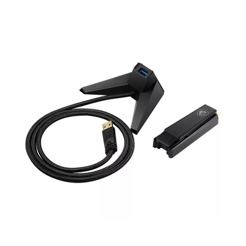 WiFi-USB-adapteri MSI AX1800 USB 2.0 Type-A langaton 2,4 GHz 5 GHz
