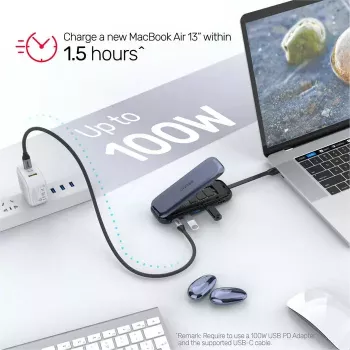 USB-keskitin UNITEK uHUB H6