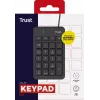 Trust 22221 numeronäppäimistö kannettavaan/PC USB musta