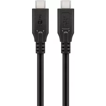 USB-kaapeli Goobay 74205 USB 3.2 Gen 1 1 m USB-C musta
