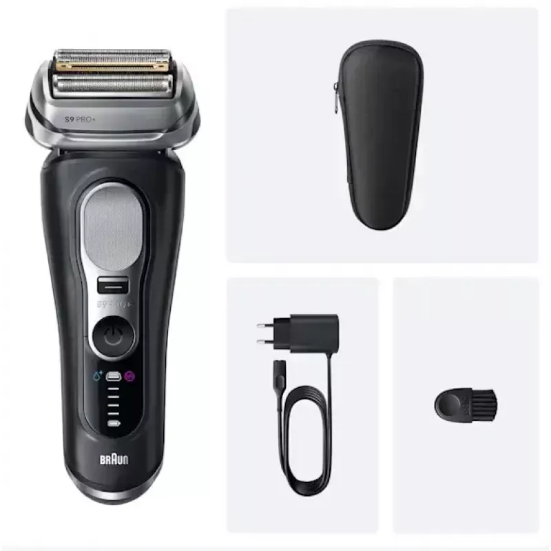 Braun Series 9 Pro+ 9600s kalvosarja-ajokone trimmeri musta