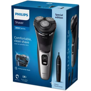Philips S3143/02 parranajokone märkä & kuiva PowerCut-teräjärjestelmä