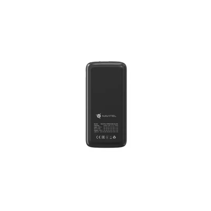 Kannettava laturi Navitel PWR20 MX musta 20000 mAh