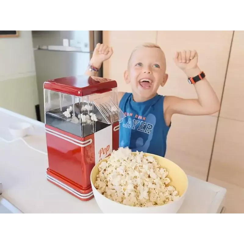 Popcornkone Beper 90.590Y punainen valkoinen 1200 W 3 min