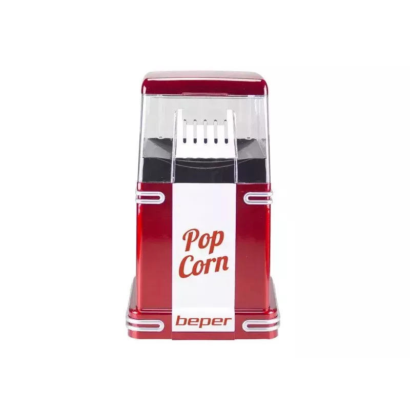 Popcornkone Beper 90.590Y punainen valkoinen 1200 W 3 min